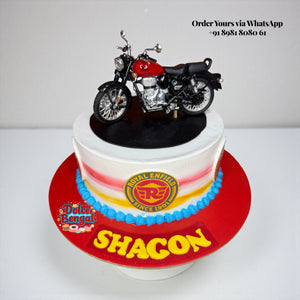 Royal Enfield Bullet Cake - 1.5 lb