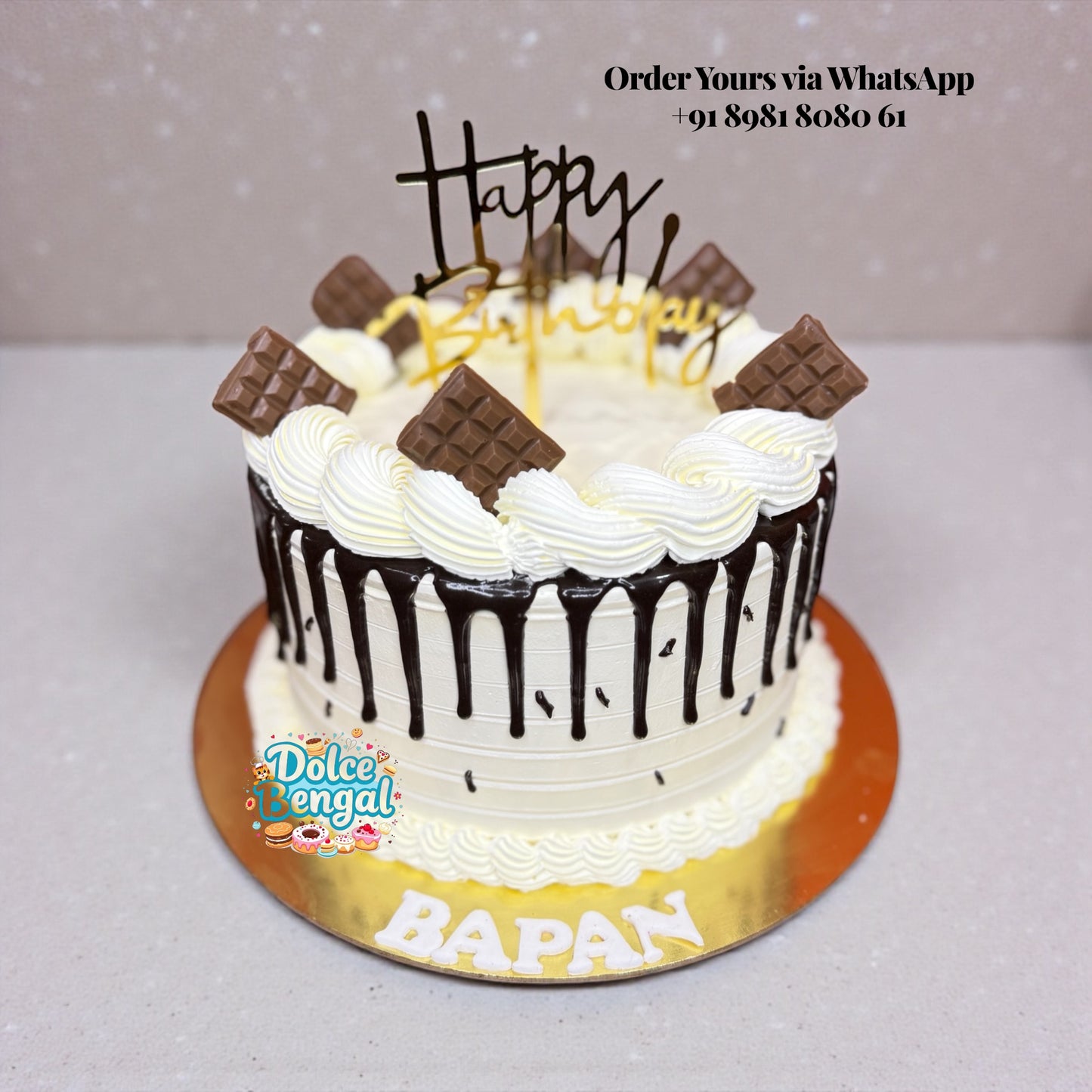Choco Vanilla Cake