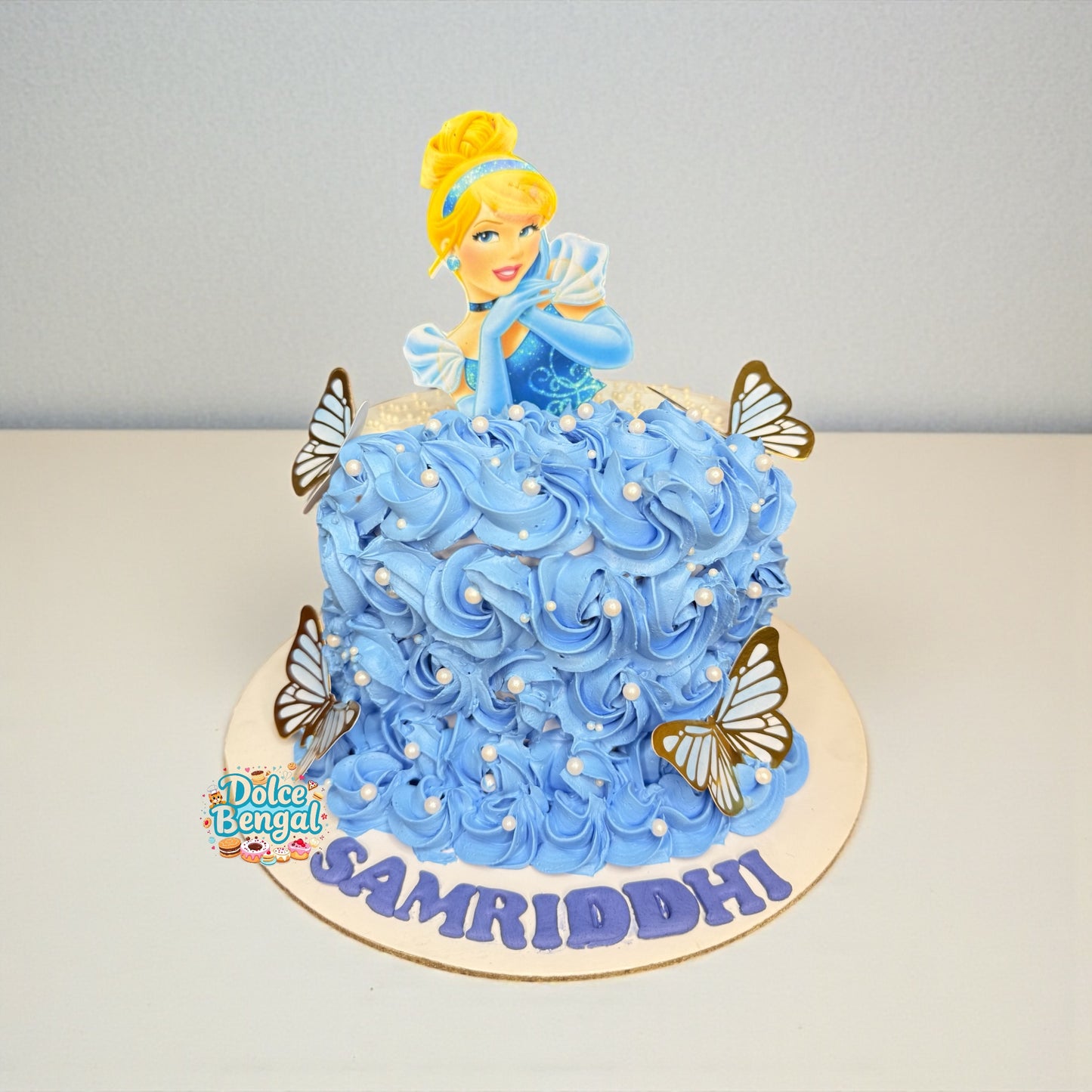 Blue Princess Cake