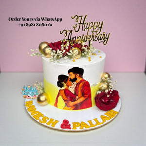 Couple Anniversary Cake - 1.5 lb