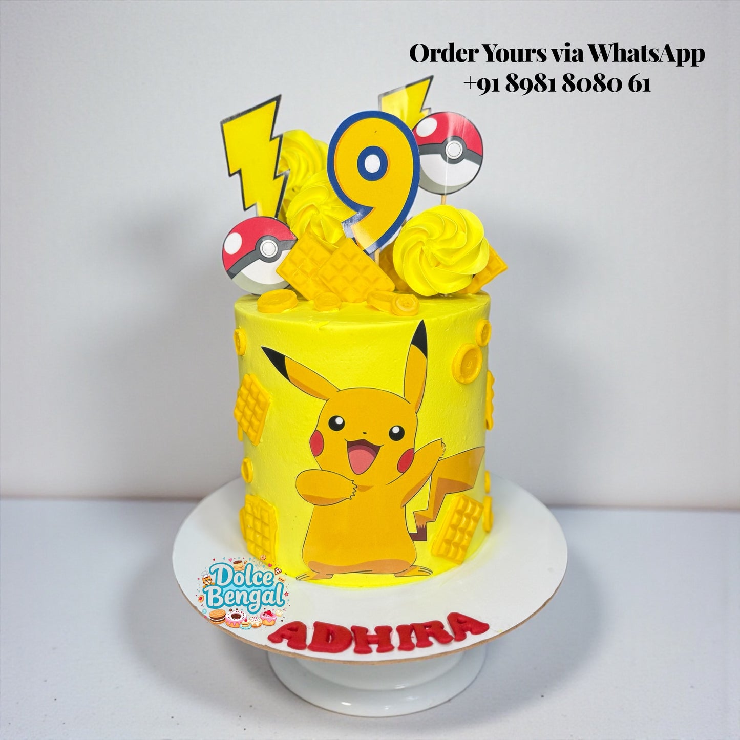 Pikachu Cake