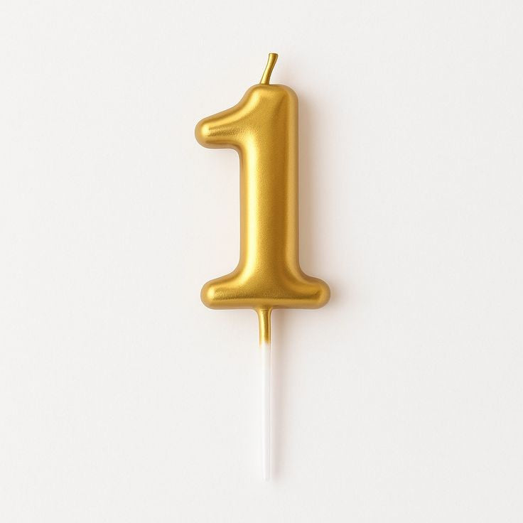 Golden Number Candle