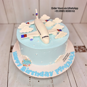 Up & Away Airplane Cake - 1.5 lb