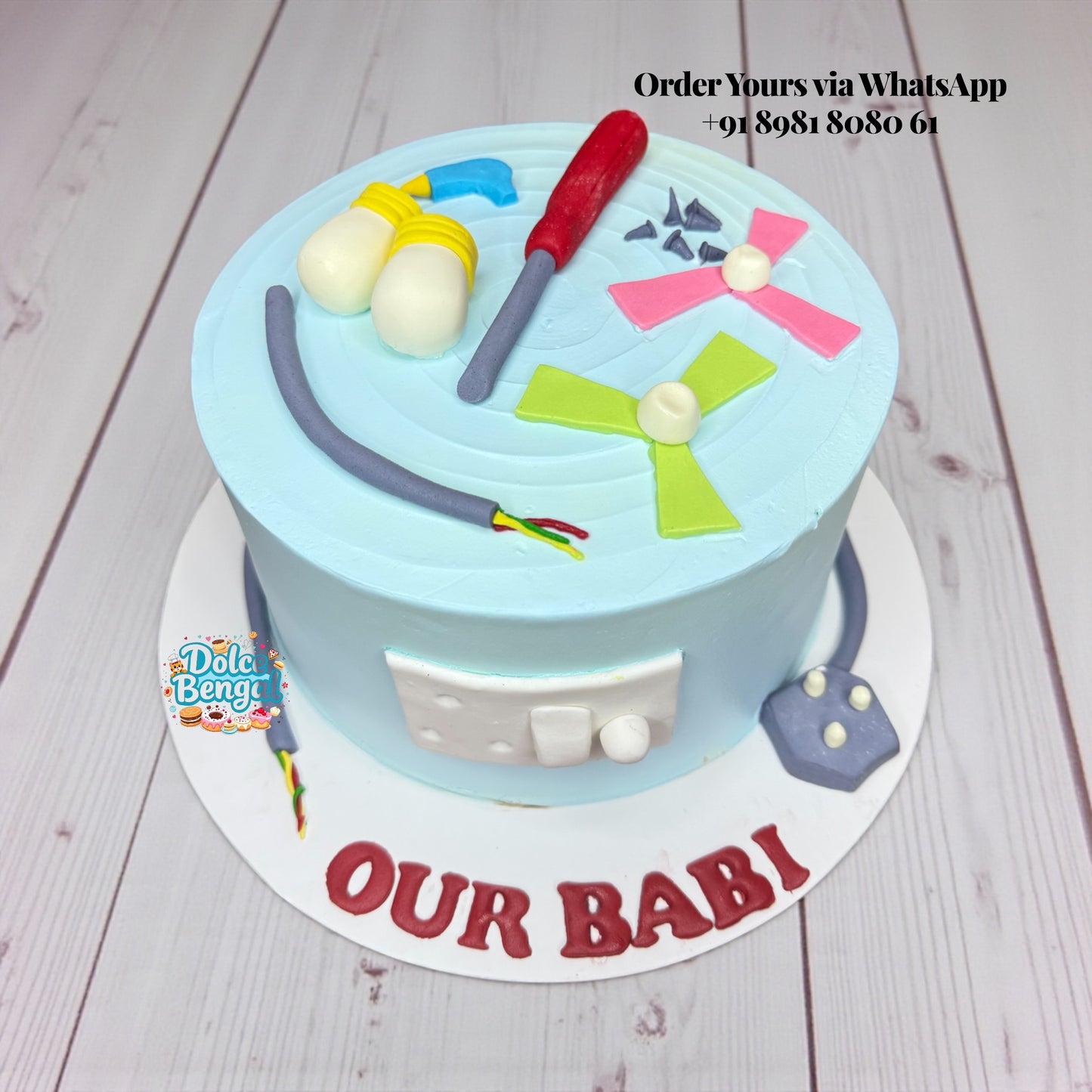Electrician & Engineering Theme Cake