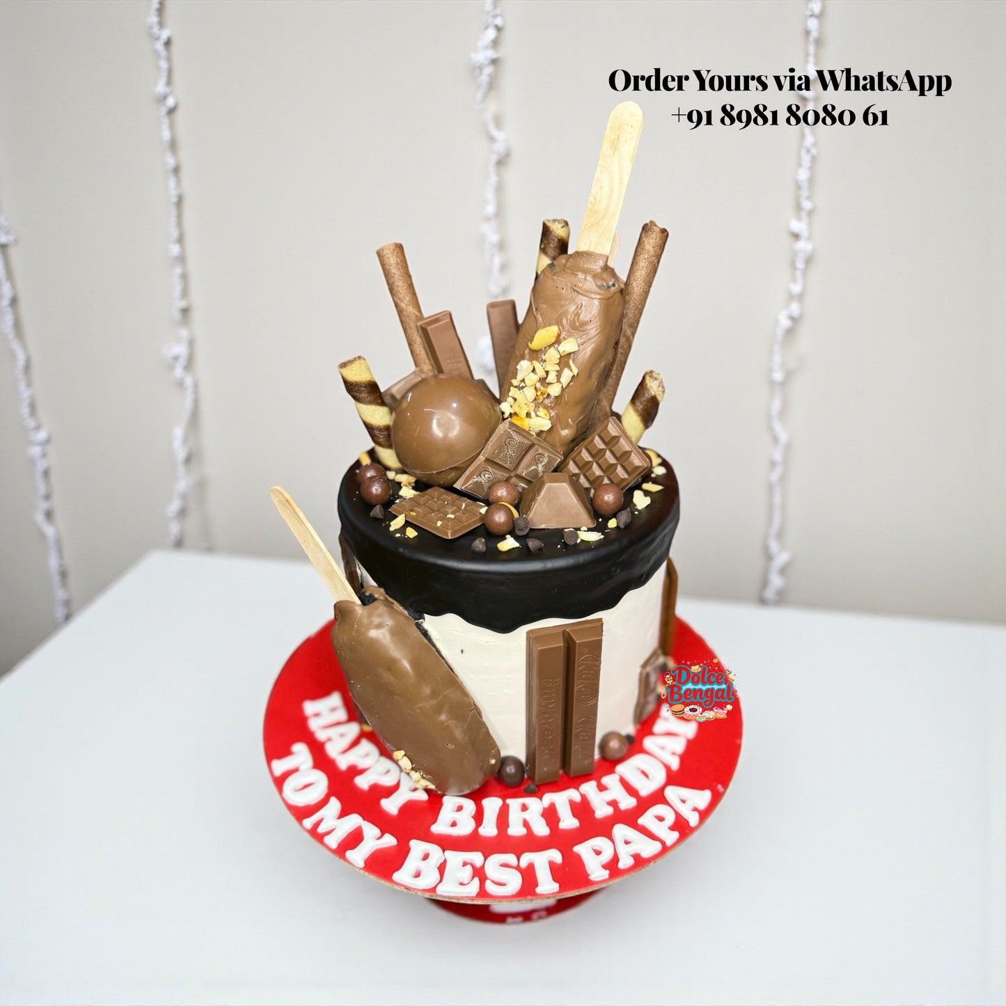 Chocolate Loaded Birthday Cake