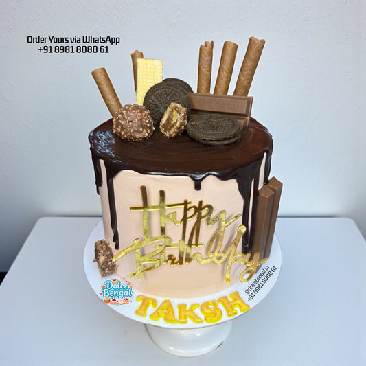 Loaded Chocolate Overload Cake